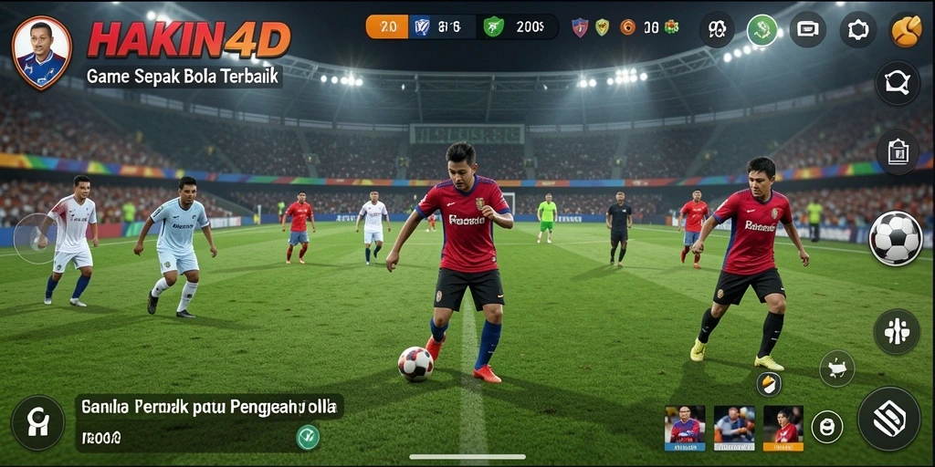 Tampilan gameplay HAKIN4D yang mendebarkan dan realistis.
