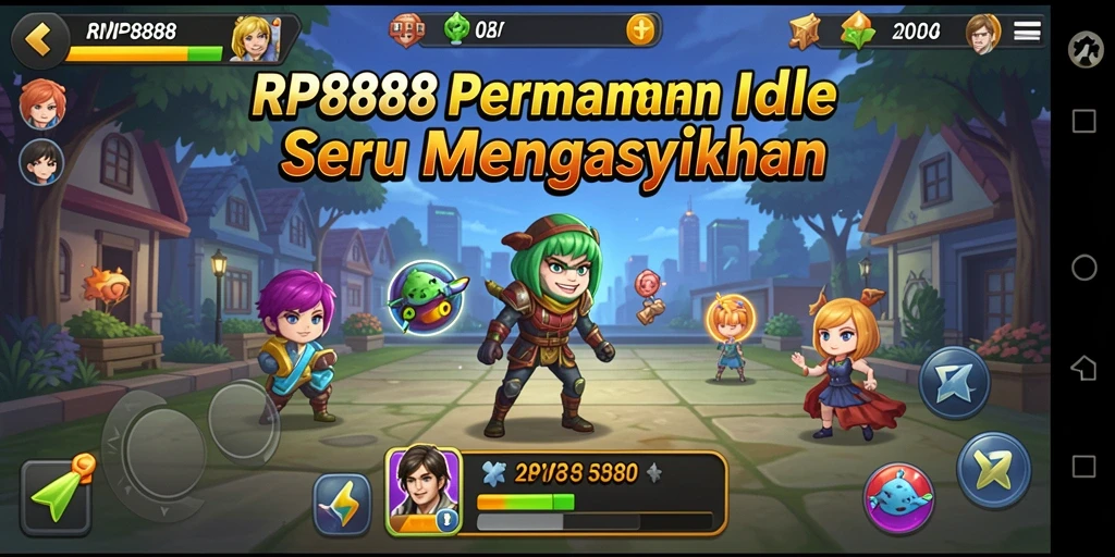 Tampilan gameplay RP8888 yang menarik dan mengasyikkan.