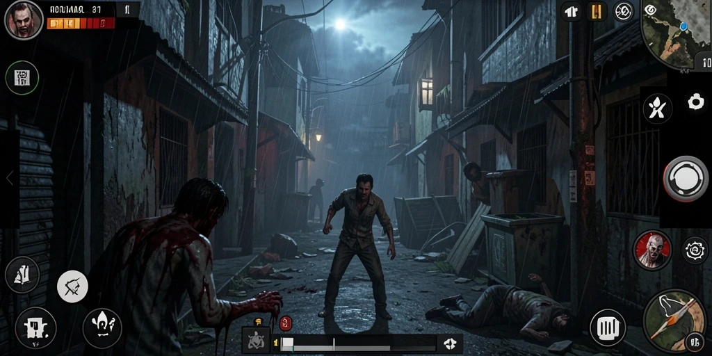Gameplay V21 yang menyeramkan dan penuh ketegangan.